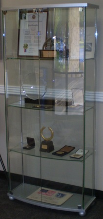 The Corona Award given to Dr. Robert Gilruth