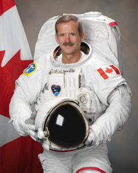 Space Communicator Award Winner 2014, Chris Hadfield.