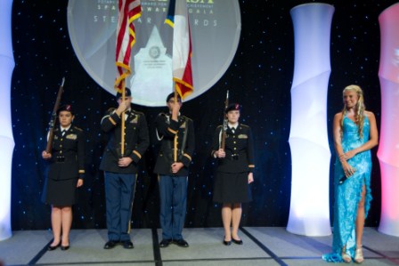 Clear Lake High School Army JROTC Color Guard