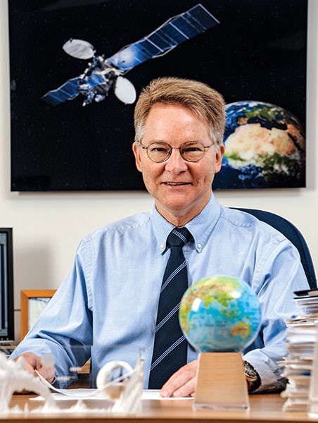 Mr. David Thompson, National Space Trophy Winner